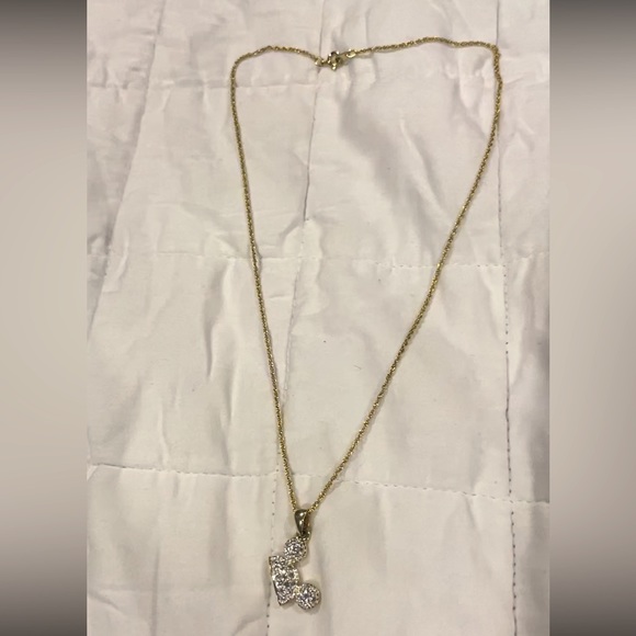 Disney Mickey Ears Necklace ❤️🖤💛 - Picture 1 of 2